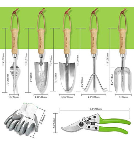 Workpro 7-Piece Garden Tool Set 1