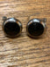 Luli Surgical Steel Clip-On Earrings with Black Crystal 5