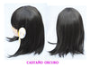 Short Burgundy Kanekalon Cosplay Carre Wigs for Daily Use 3