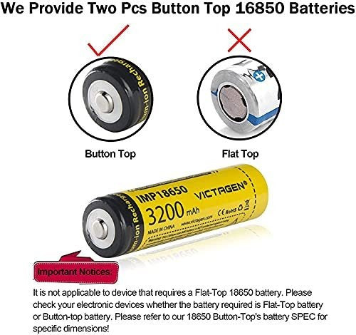 Baterias X 2 Recargables  De Litio18650  Y Cargador 3.7v 5