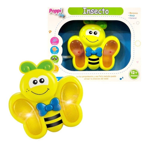 Juego Musical Mariposa Poppi Baby 6473 0