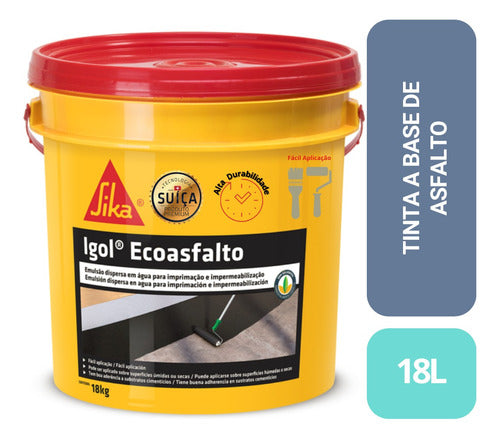 Igol Eco Asfalto Sika - 18l 1