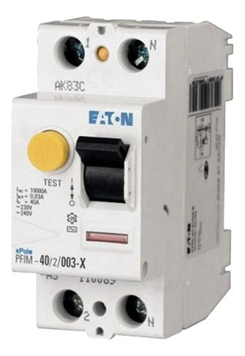 Eaton Interruptor Diyuntor Bipolar 2 X 25a 0