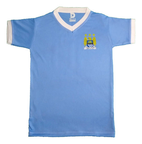 Manchester City Shirt + Kun Aguero Shorts - Kids 2