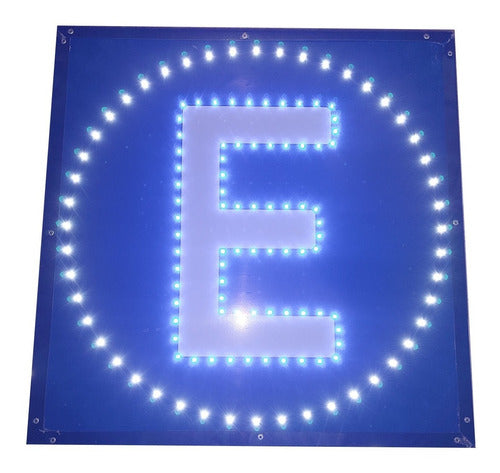 JDJM_ED LED Parking Sign 50x50cm Double Sided 2