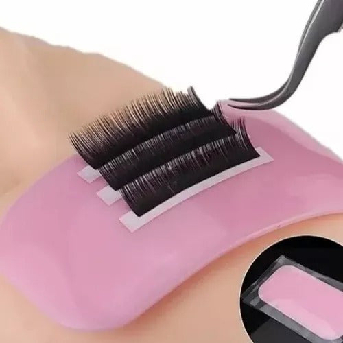 Kit De Practica Pestañas Pelo Por Pelo Basico Con Maniquí 3