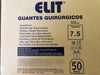 Elit Sterile Surgical Latex Gloves Size 7.5 x 50 Pairs 2