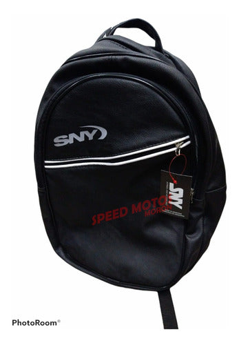 Sny Urban Faux Leather Backpacks - Various Models for Motorcycles 0