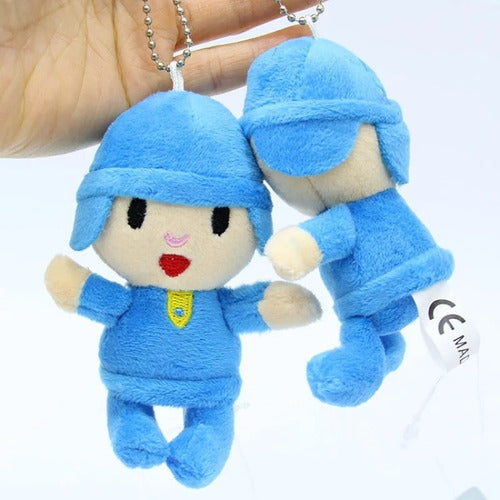 Pocoyo Mini Figura En Peluche Muñeco Llavero 1