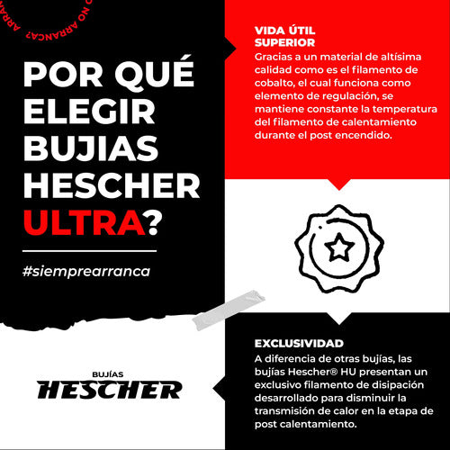 Hescher Bujía Precalentamiento Hc541 2