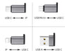 Adaptador Usb C A Usb, Usb Macho A Usb C Hembra, Usb C Hembr 5