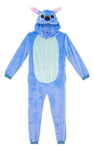 Bazar Don Acuña Pijama Kigurumi Stitch Talle S,M,L,XL 1