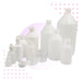 White Plastic Bottle Container with Screw Cap 250ml x 20 Units LFME 2