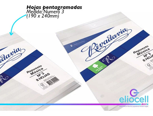 Rivadavia Music Set Number 3 - Pack of 10 Units 2