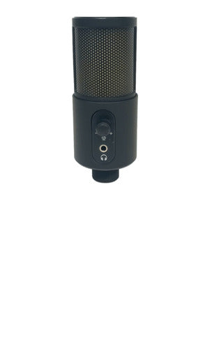 Hügel USB RGB Condenser Microphone with Circular Stand 1