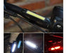 Luz Led Delantera Trasera Recargable Usb Bicicleta Vds-261 4