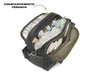 Globba Mia Maternal Bag with Thermo Pocket and Changing Mat Black 1