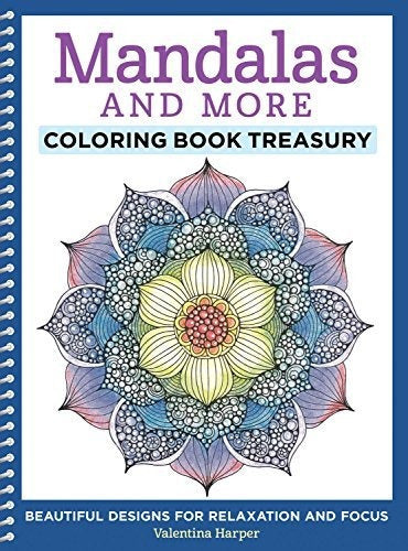 Book : Mandalas And More Coloring Book Treasury Beautiful _I