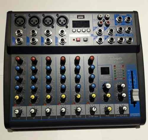 Parquer Consola Mixer 8 Canales KT-08UP 0