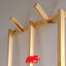 Solid Wood Coat Rack + Shelf for Pictures, Books - Nordic Design 5
