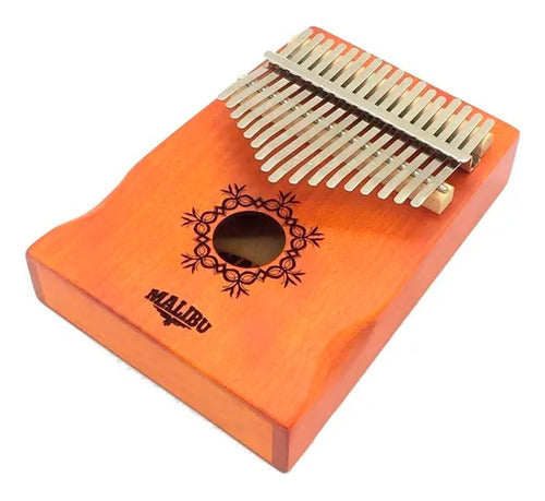 Kalimba Piano De Dedo Standard Mahogany 17 Teclas 5