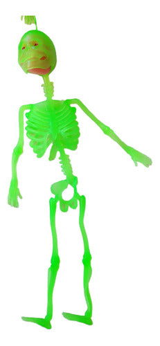 Hengji Skeleton Silicone Halloween Decoration Hanging Rubber 0