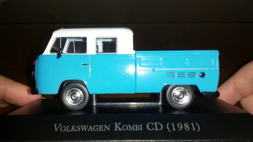 Vw Kombi Colección Cd 1981 1 43  11cm Excelente Ixo Brasil 7