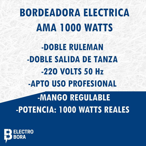 Bora Electric Edger 1000 Watts with Free Shipping 1