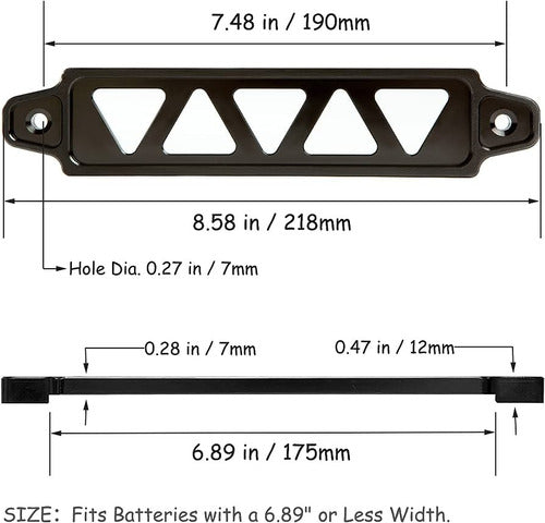 Importados Racing Universal Anodized Battery Support Hook 1