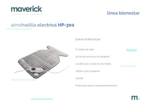 Maverick HP302 Electric Heating Pad Blanket 1
