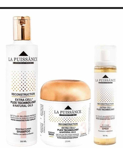 La Puissance Extra Cell Plex Kit Shampoo Mask Spray 2