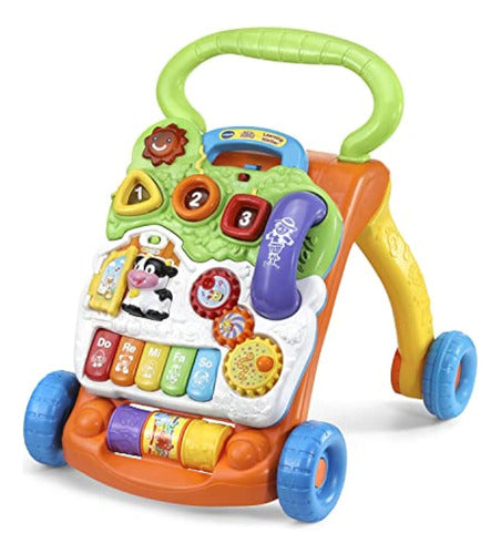 VTech Sit-to-Stand Walker, Base, Orange 0