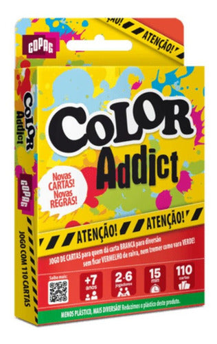 Jogo De Cartas Color Addict - Droles De Jeux Copag Cartas 0