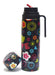 Bazar Online Set De Mate Con Termo Floreado 1lt Y Bombilla De Bronce 4