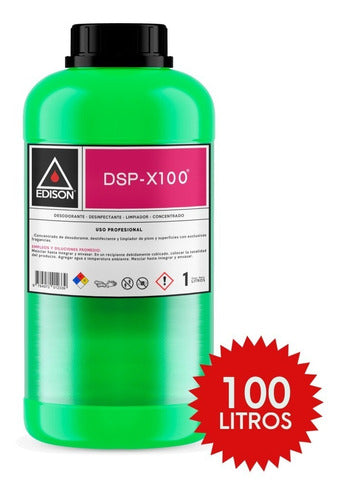 Química Edison® Concentrated Floor Deodorizer 1L = 100L Premium 1