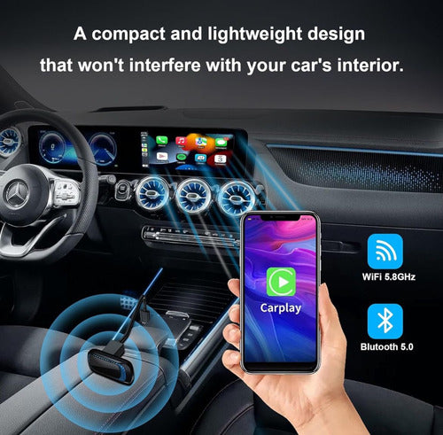 IYUHUI Wireless Carplay Adapter 2