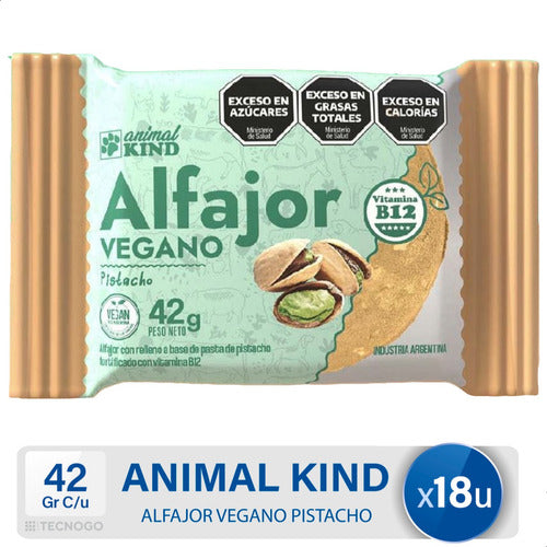 Vegan Pistachio Animal Kind Alfajor Display - Best Price 0