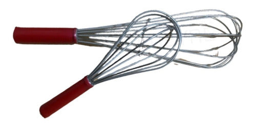 Metalúrgica Freyre Hand Whisk 25 Cm. Wired with Covered Handle 2