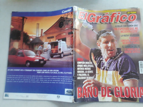 El Grafico N° 4132 Año 1998 Fasciculo N° 6 Estrellas De Boca 5