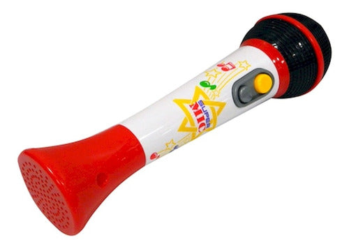 Toyland Musical Karaoke Handheld Microphone 24cm 2