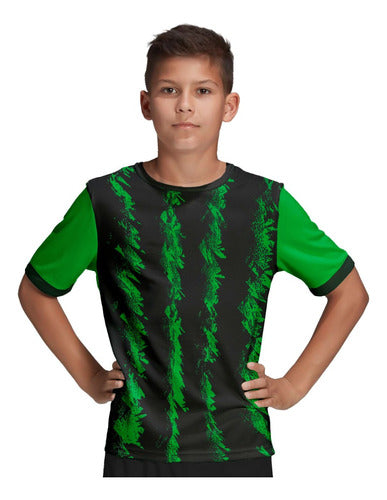 Pack x 10 Kids Sublimated Soccer Jerseys 4