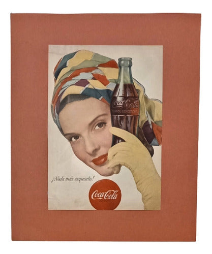 Coca Cola Año 1947. Clipping Recorte Publicidad 0