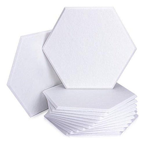 Paquete De 12 Paneles De Absorción Acústica Hexagonales, 12 0