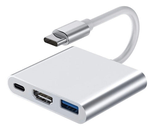 QIANRENON USB C to HDMI Adapter Multiport 3.1 0