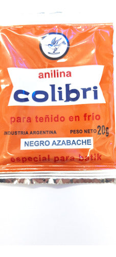 Anilinas Colibrí 20g Negro Venta Por Unidad 4