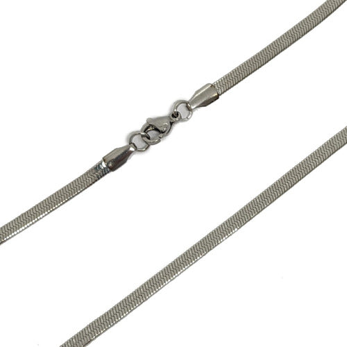 Flat Clapton Surgical Steel Chain 0