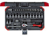 Gedore RED Hexagonal Socket Set 1/4" 33 Pieces 1