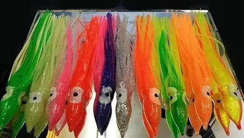 TSK Silicone Squid Lure 20 cm (Pack of 10) 1