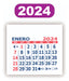1000 Mini Calendar Almanac 5cm x 5cm - Free Shipping 0