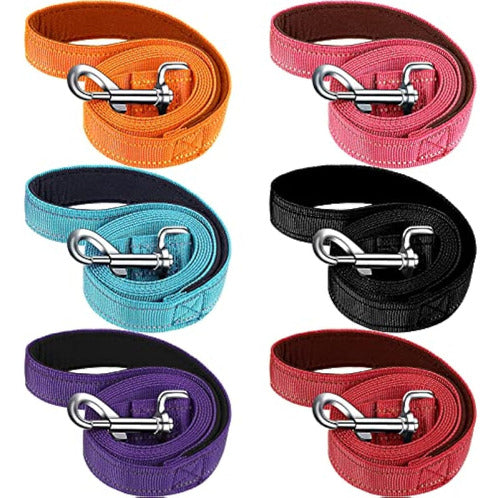 Generic 6 Reflective Double-Sided Leashes for Dogs 0